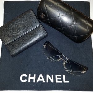 Chanel Caviar Leather Wallet